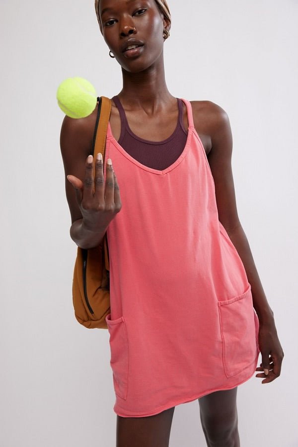 Hot Shot Mini Dress by Free People - Hibiscus - Blue Sky Fashions & Lingerie