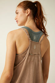 Hot Shot Mini Dress by Free People - Mocha Latte - Blue Sky Fashions & Lingerie