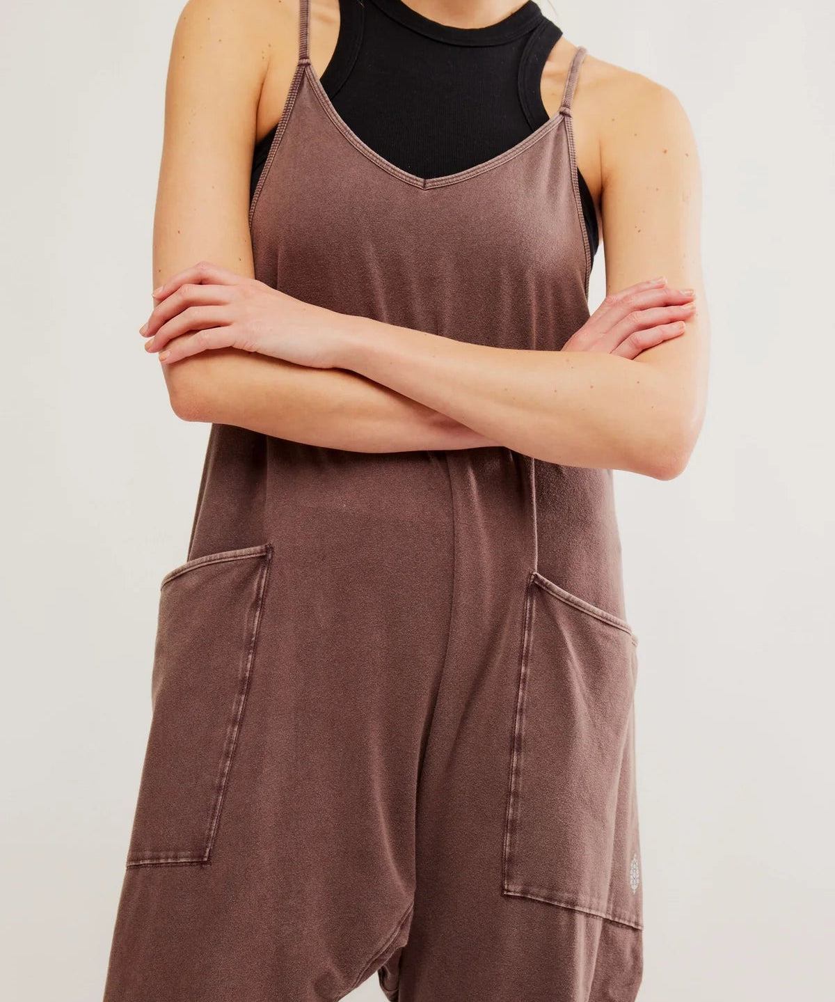 HOT SHOT ONESIE by Free People - DARK ESPRESSO - Blue Sky Fashions & Lingerie