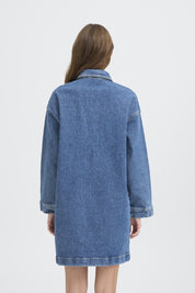 Hunni denim dress by Ichi - Blue Sky Fashions & Lingerie