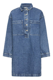 Hunni denim dress by Ichi - Blue Sky Fashions & Lingerie