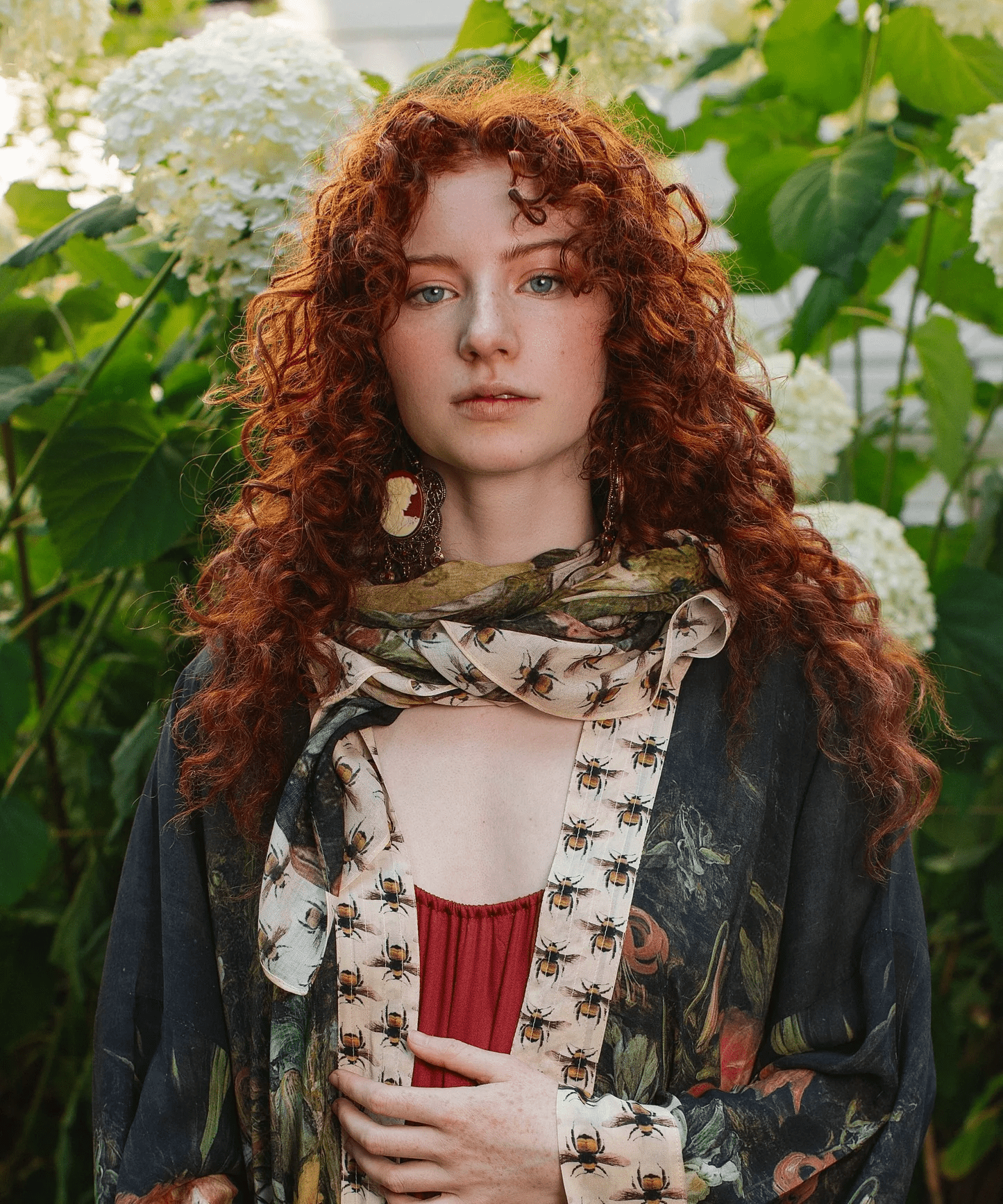 I Dream in Flowers Scarf - Blue Sky Fashions & Lingerie