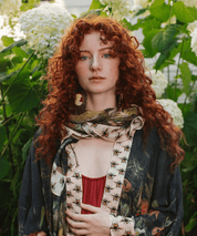 I Dream in Flowers Scarf - Blue Sky Fashions & Lingerie