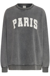 Ichi Lula Paris sweatshirt - kitten - Blue Sky Fashions & Lingerie