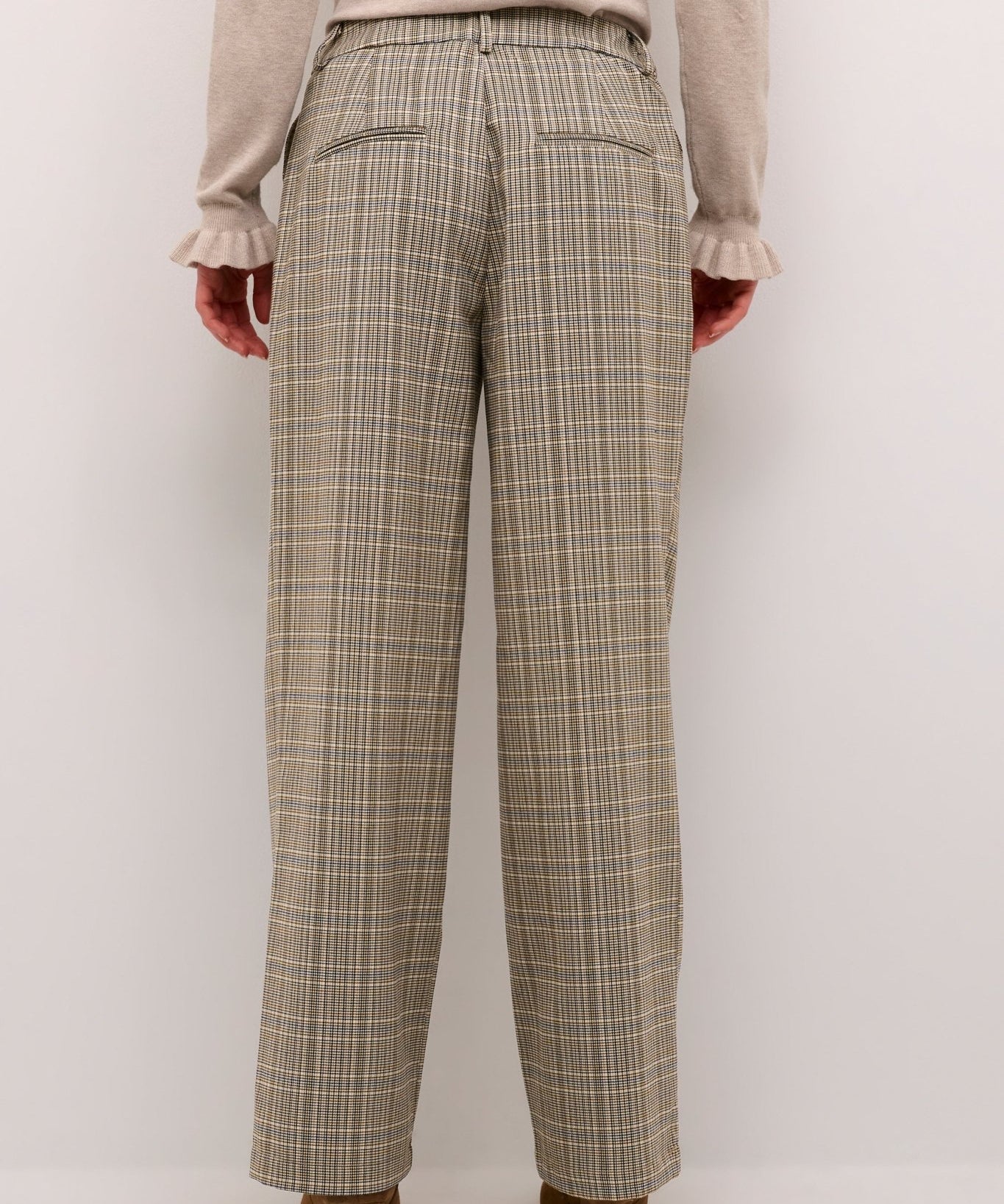 Imogen plaid pants by Cream - Blue Sky Fashions & Lingerie