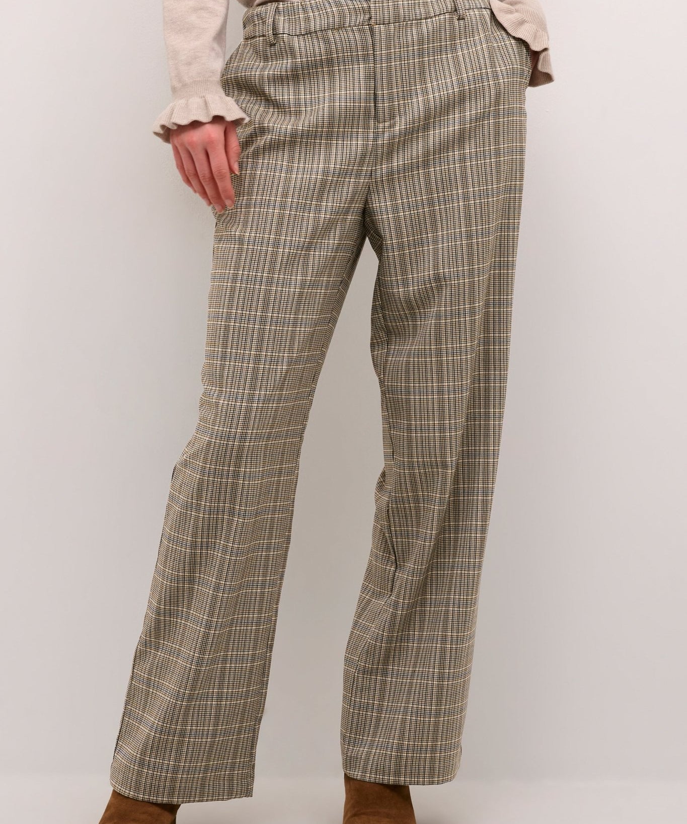 Imogen plaid pants by Cream - Blue Sky Fashions & Lingerie