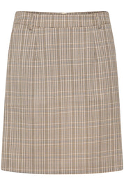 Imogen Skirt - Ancient Scroll Check - Blue Sky Fashions & Lingerie