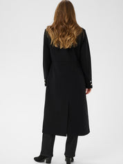 Tolsa Long Black Coat by Cream