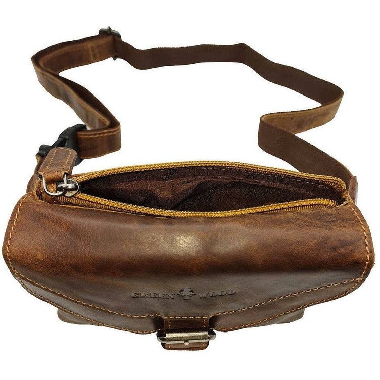 Jax Leather Women Waist Pack - Sandel - Blue Sky Fashions & Lingerie