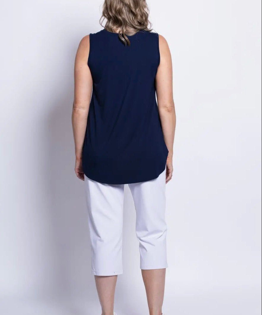 Jazz Tank, Indigo, Bamboo - Blue Sky Fashions & Lingerie