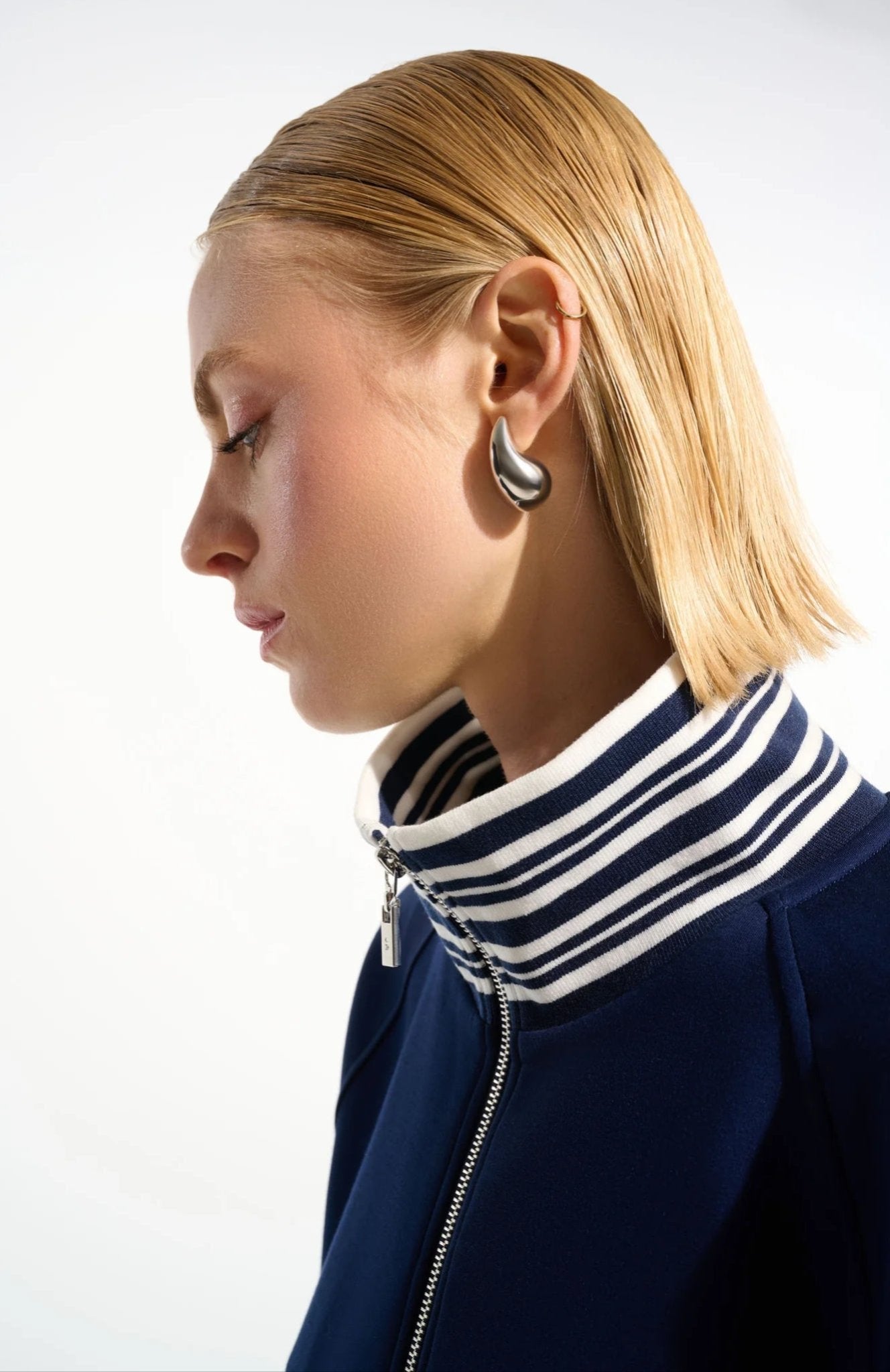 JOSEPH RIBKOFF JACKET 261617 - INDIGO/VANILLA - Blue Sky Fashions & Lingerie