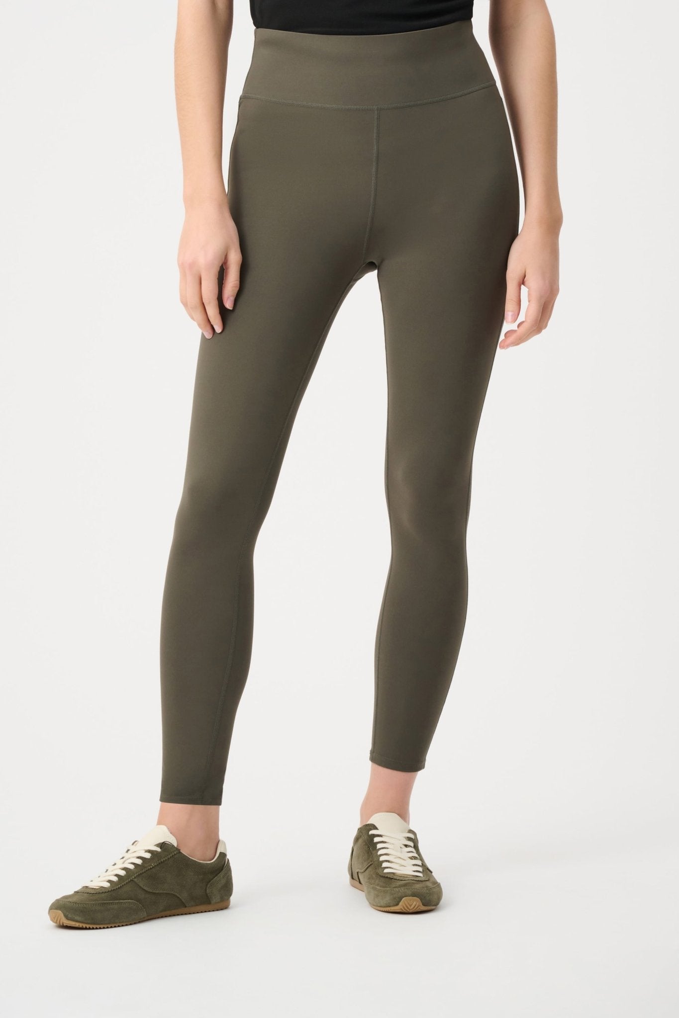 Joseph Ribkoff Nylon Spandex Compression Leggings 261625 - Avocado - Blue Sky Fashions & Lingerie