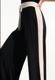 JOSEPH RIBKOFF PANT 261612 - BLACK/MOONSTONE - Blue Sky Fashions & Lingerie