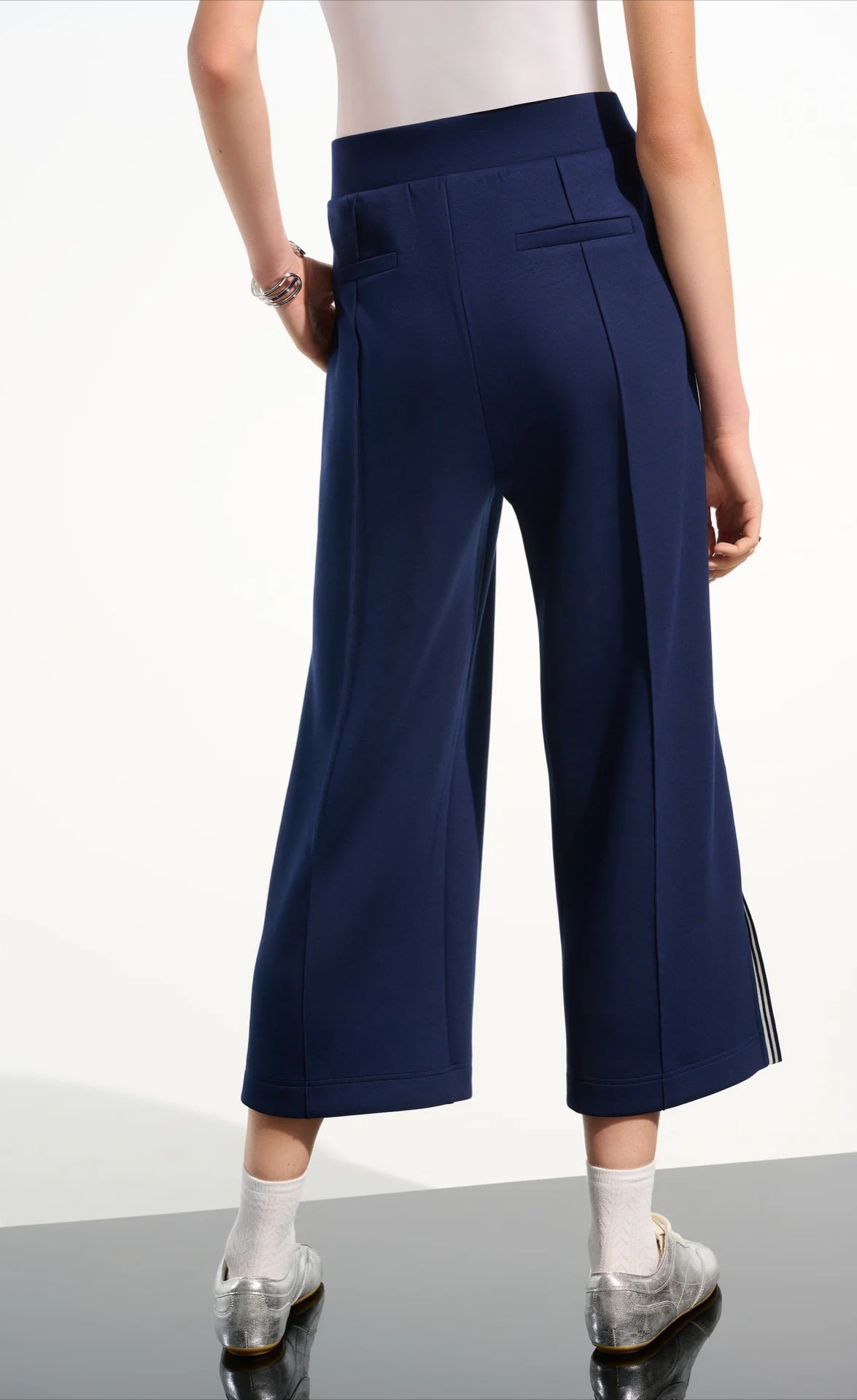 JOSEPH RIBKOFF PANT 261618 - INDIGO/VANILLA - Blue Sky Fashions & Lingerie