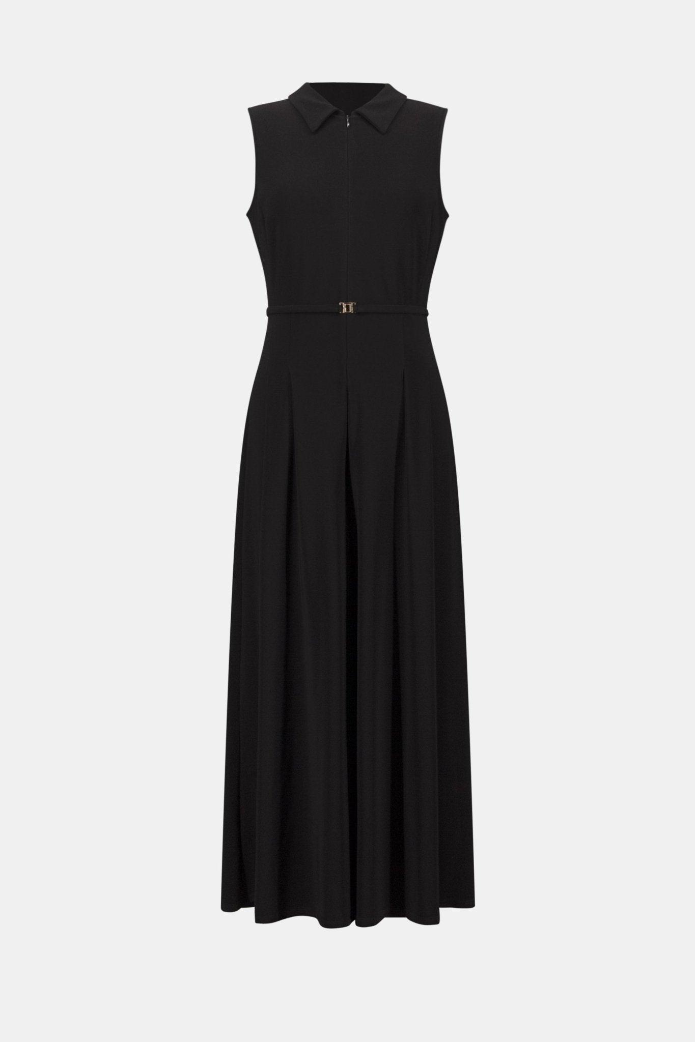 Joseph Ribkoff Silky Knit Wide Leg Jumpsuit With Zipped Neckline - Blue Sky Fashions & Lingerie