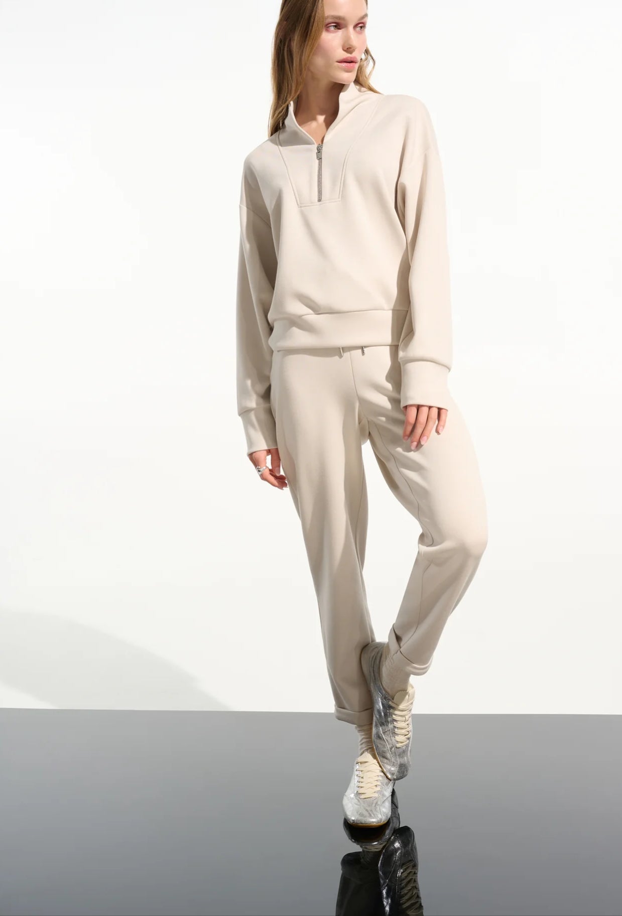 JOSEPH RIBKOFF TOP 261610 - MOONSTONE - Blue Sky Fashions & Lingerie