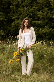 June Blazer by Cream - perfectly pale - Blue Sky Fashions & Lingerie