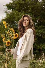 June Blazer by Cream - perfectly pale - Blue Sky Fashions & Lingerie