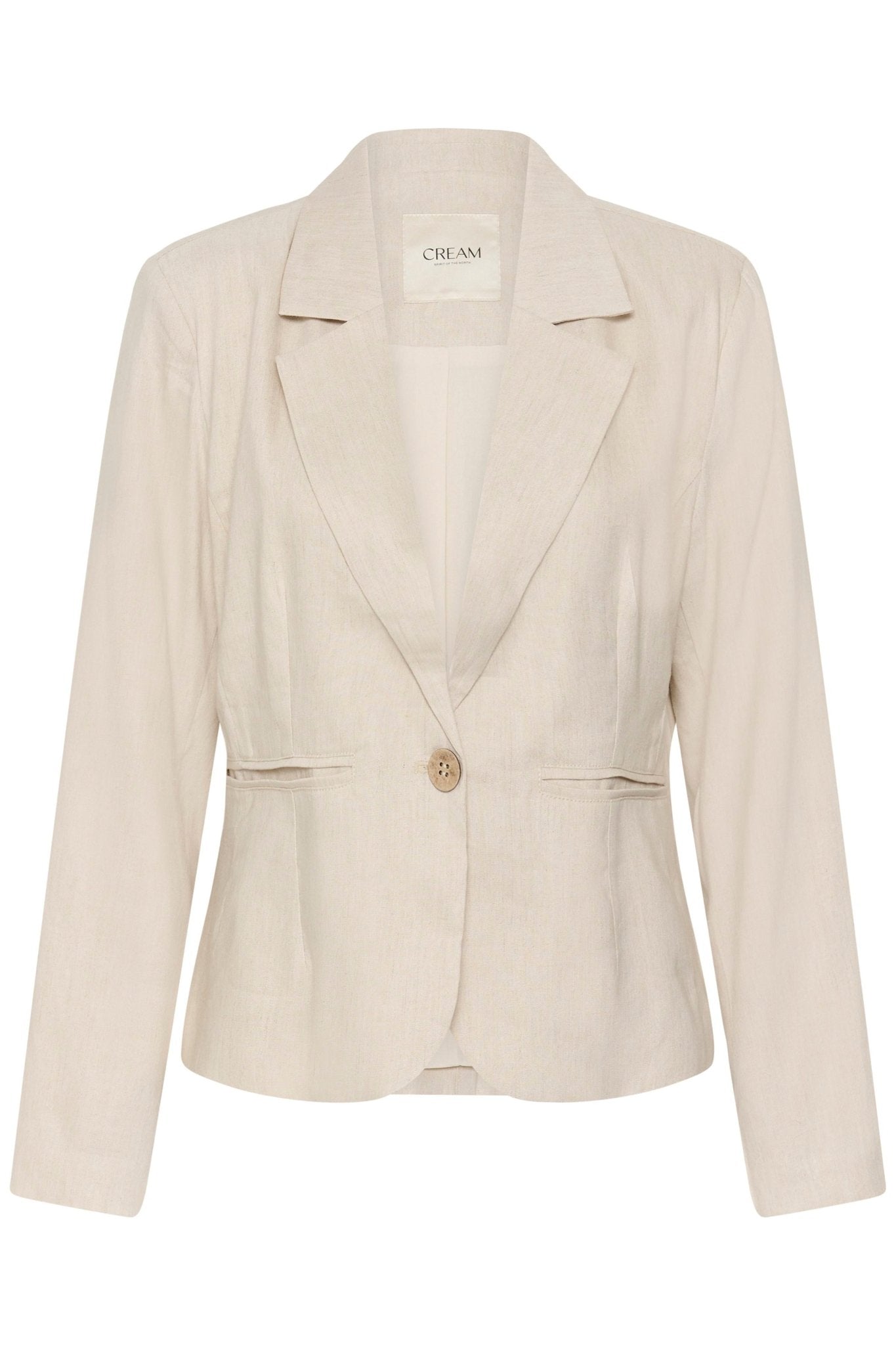 June Blazer by Cream - perfectly pale - Blue Sky Fashions & Lingerie