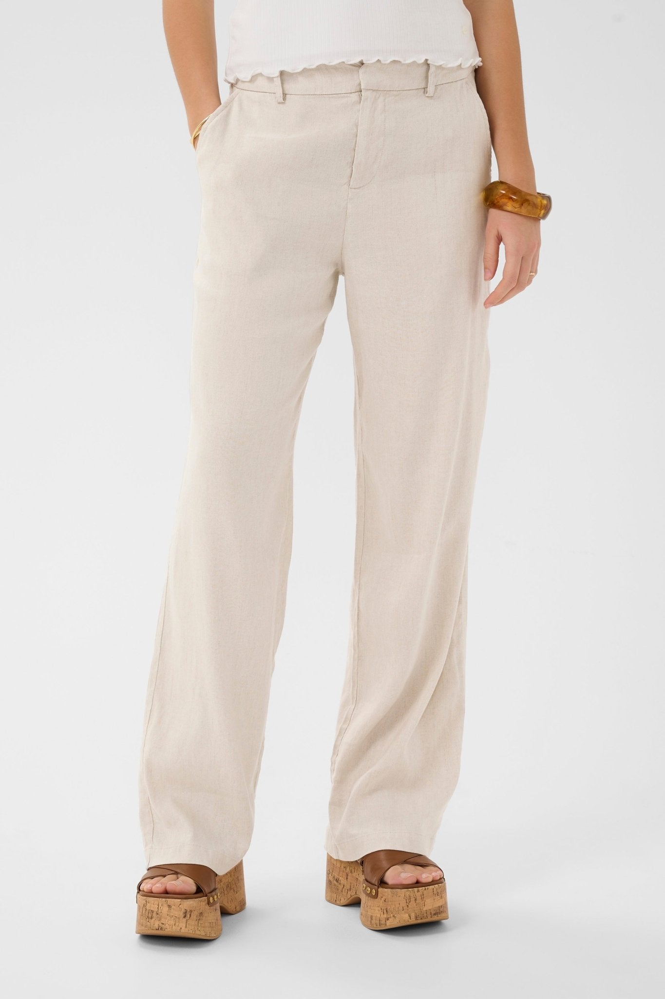 June Pant by Cream - perfectly pale - Blue Sky Fashions & Lingerie