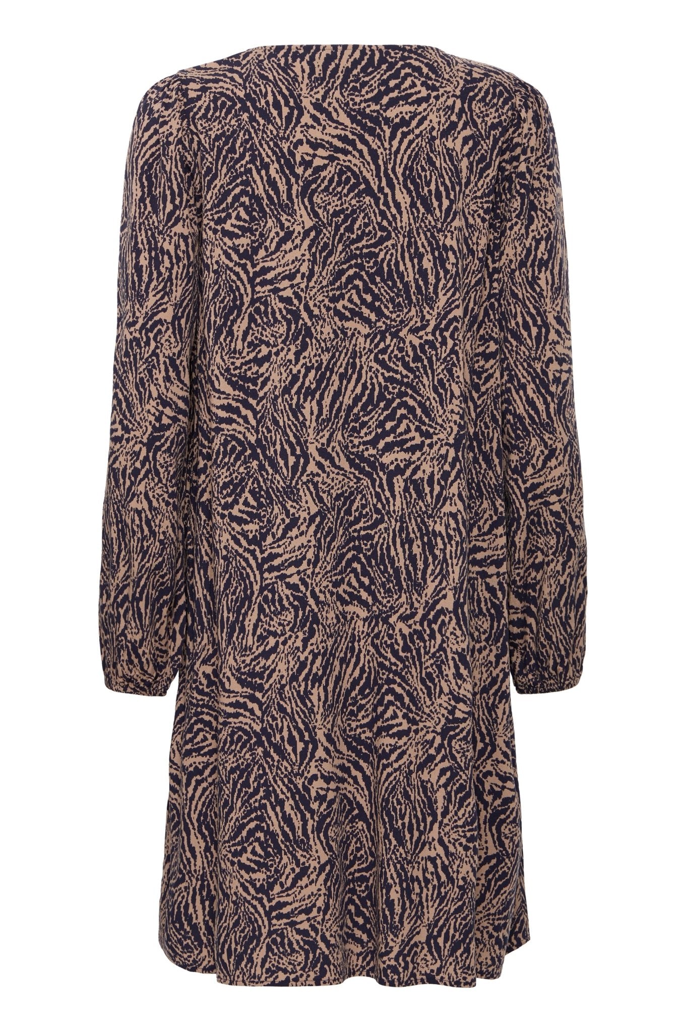 Justini Dress by Fransa - Desert Taupe - Blue Sky Fashions & Lingerie