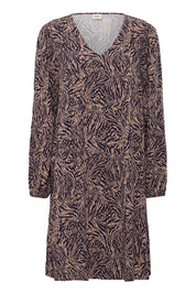 Justini Dress by Fransa - Desert Taupe - Blue Sky Fashions & Lingerie