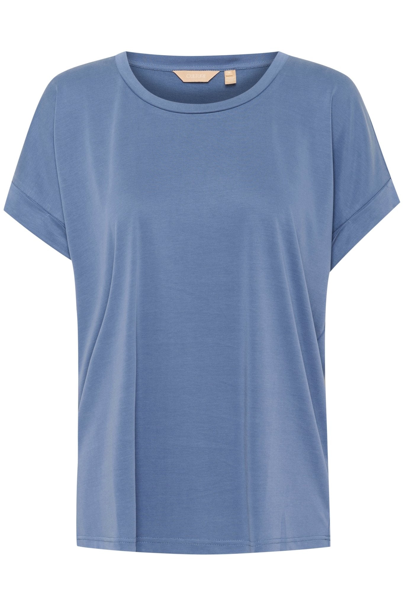 Kajsa T-shirt by Culture - Bijou Blue - Blue Sky Fashions & Lingerie