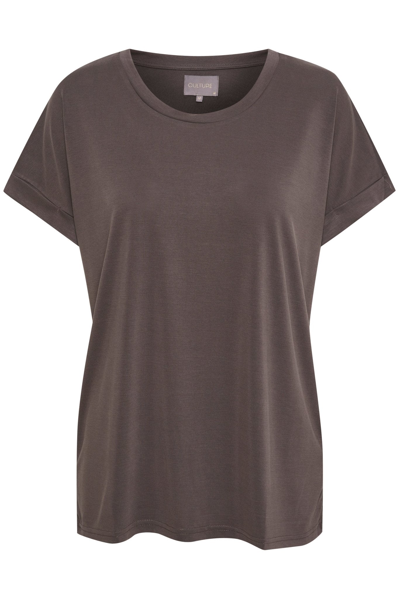 Kajsa T-shirt by Culture - Blackened Pearl - Blue Sky Fashions & Lingerie