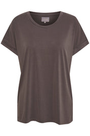 Kajsa T-shirt by Culture - Blackened Pearl - Blue Sky Fashions & Lingerie