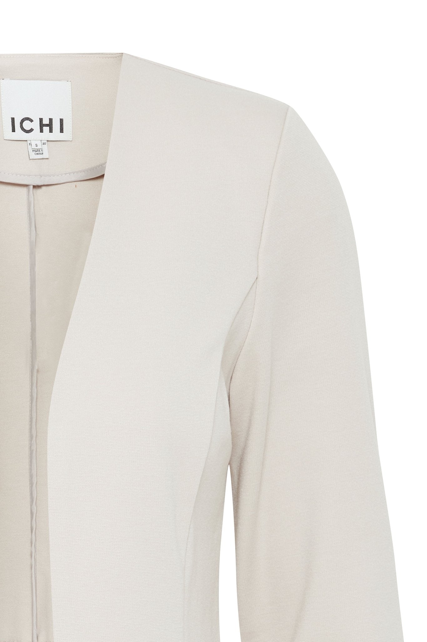 Kate short blazer by Ichi - Silver gray - Blue Sky Fashions & Lingerie