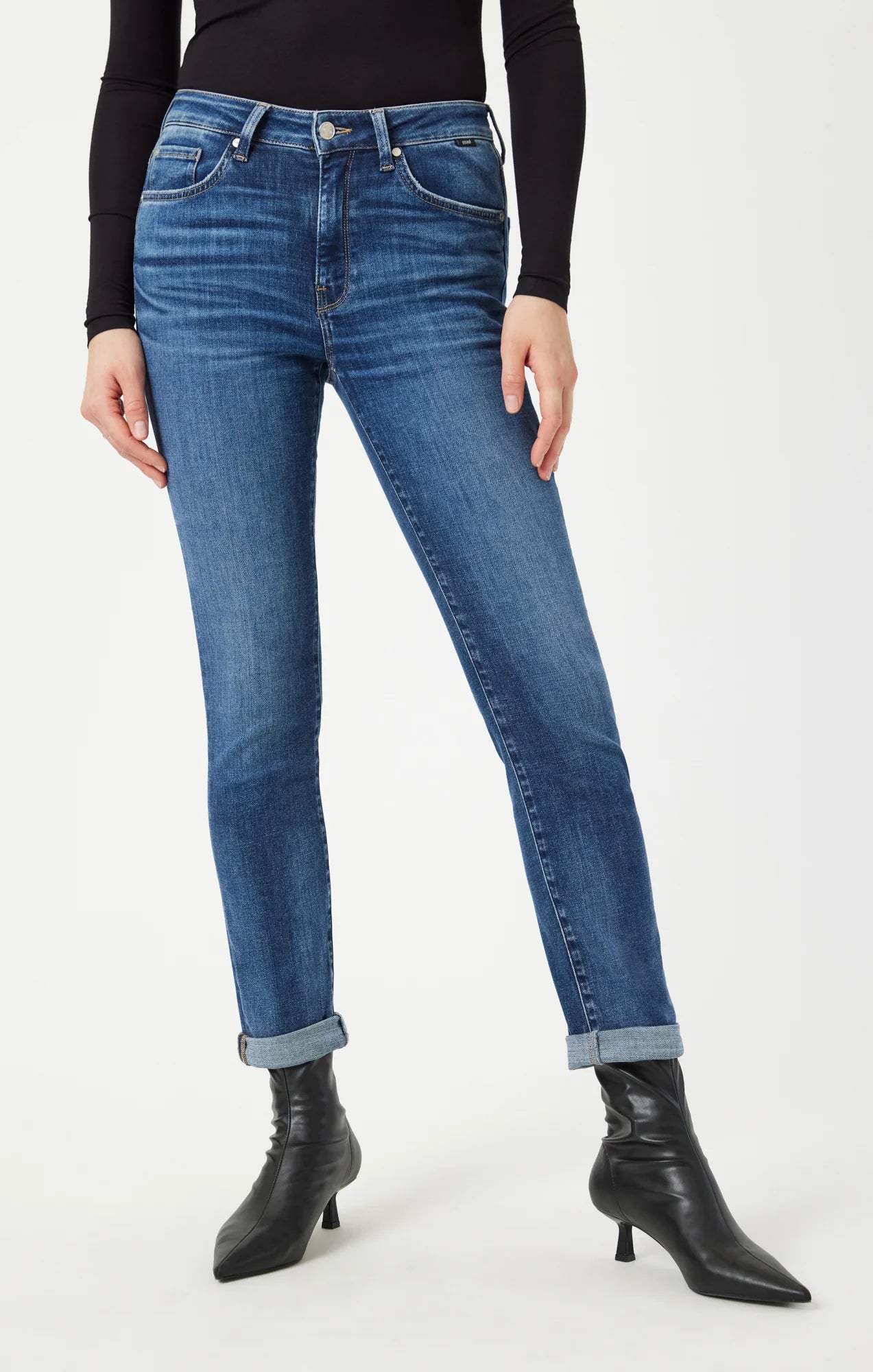 Kathleen Slim Boyfriend Jeans - Blue Sky Fashions & Lingerie