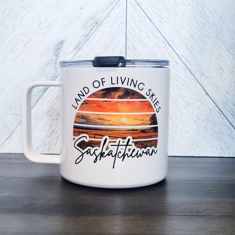 Land of Living Skies Sunset Stainless Steel 17oz Coffee - Blue Sky Fashions & Lingerie