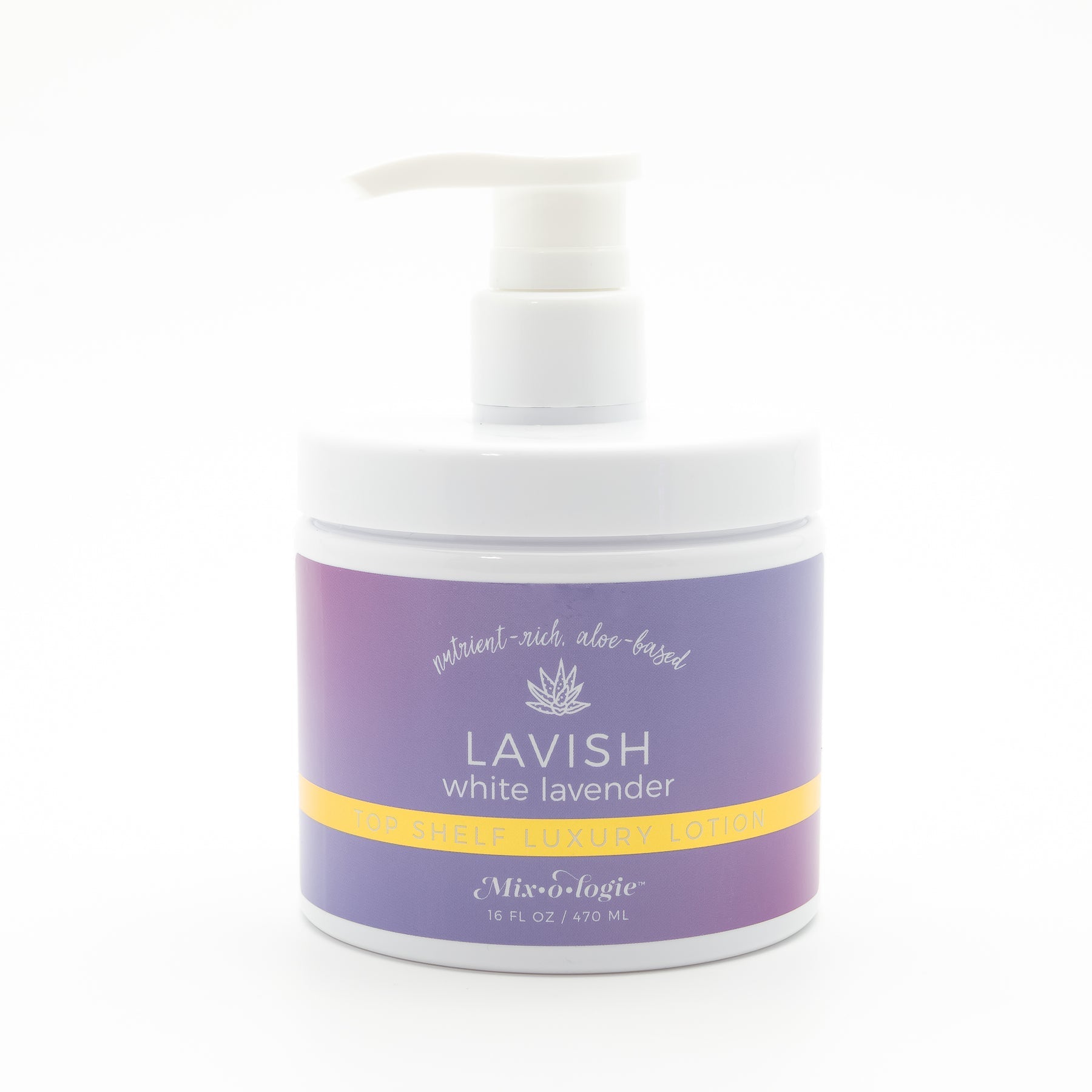 LAVISH (WHITE LAVENDER) TOP SHELF LUXURY LOTION (16 FL. OZ. TUB) - Blue Sky Fashions & Lingerie