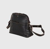 LEATHER SHOULDER BAG - HONEY in brown - Blue Sky Fashions & Lingerie