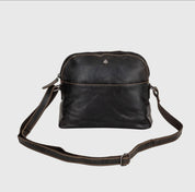 LEATHER SHOULDER BAG - HONEY in brown - Blue Sky Fashions & Lingerie