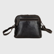 LEATHER SHOULDER BAG - HONEY in brown - Blue Sky Fashions & Lingerie