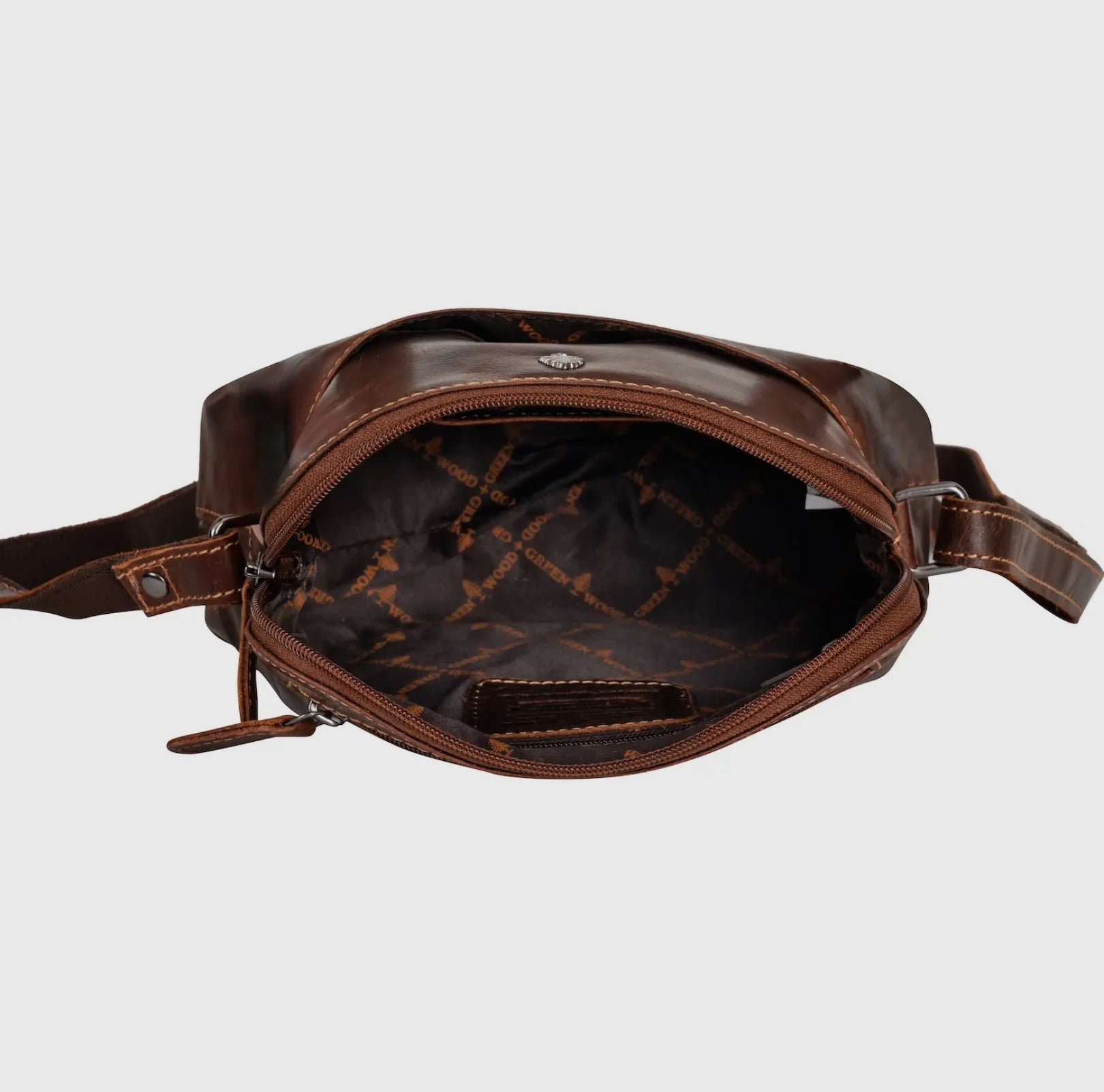 LEATHER SHOULDER BAG - HONEY in Sandal - Blue Sky Fashions & Lingerie