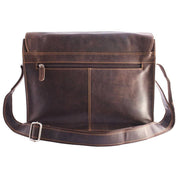 LEATHER SHOULDER BAG - MARTIN BROWN - Blue Sky Fashions & Lingerie