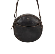 LEATHER SHOULDER BAG - SANDY in brown - Blue Sky Fashions & Lingerie