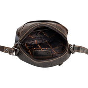 LEATHER SHOULDER BAG - SANDY in brown - Blue Sky Fashions & Lingerie