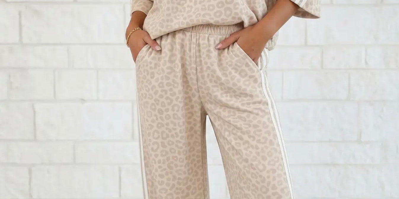 4 Sleeve Top Shift Pant Set - Blue Sky Fashions &amp; Lingerie