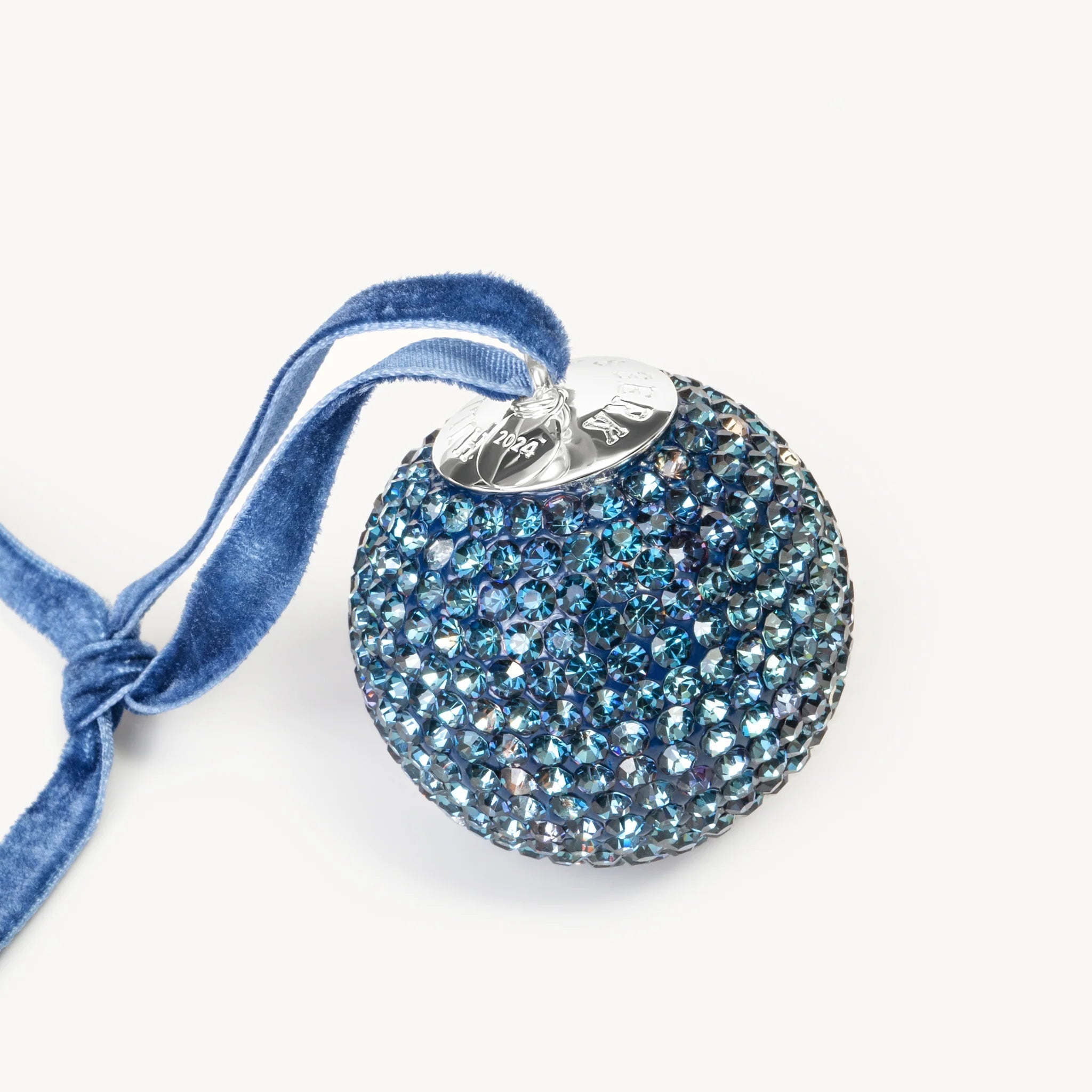 Light Sapphire Sparkle Ornament - Blue Sky Fashions & Lingerie