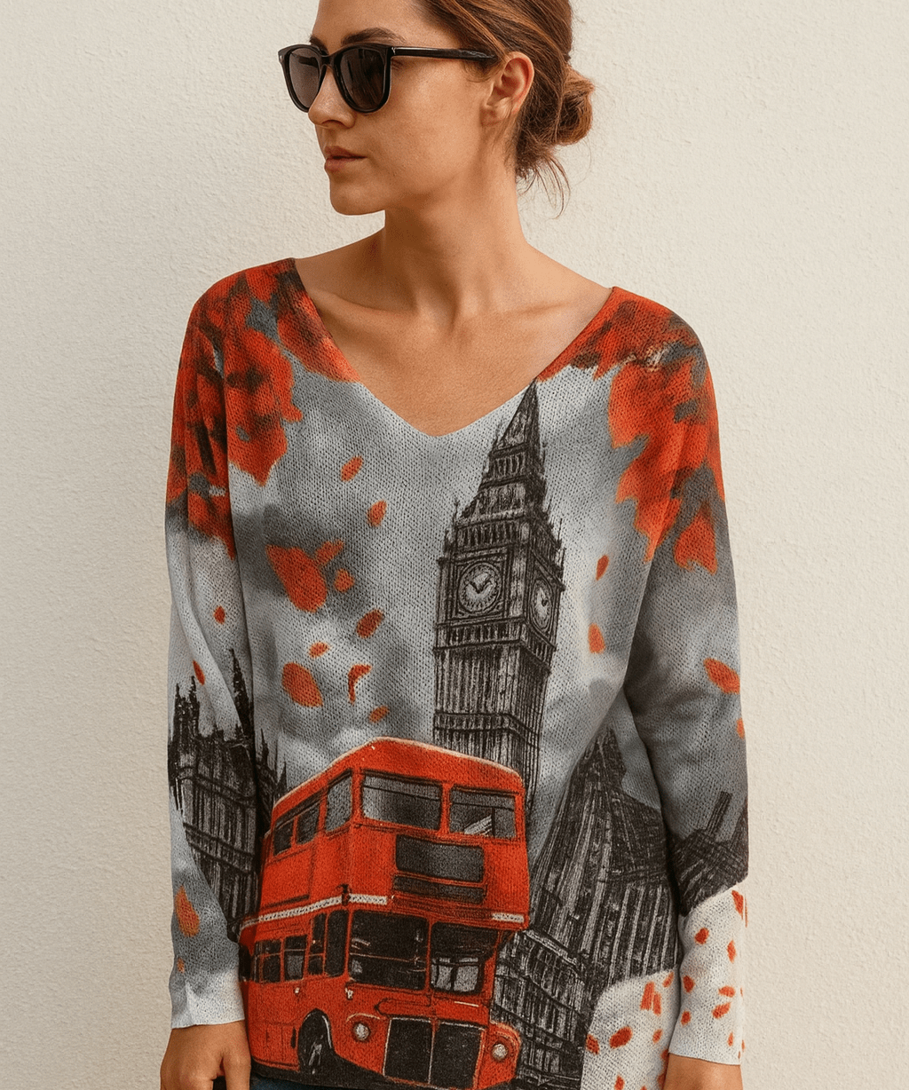 Lightweight Big Ben sweater - Blue Sky Fashions & Lingerie