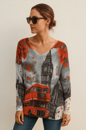 Lightweight Big Ben sweater - Blue Sky Fashions & Lingerie