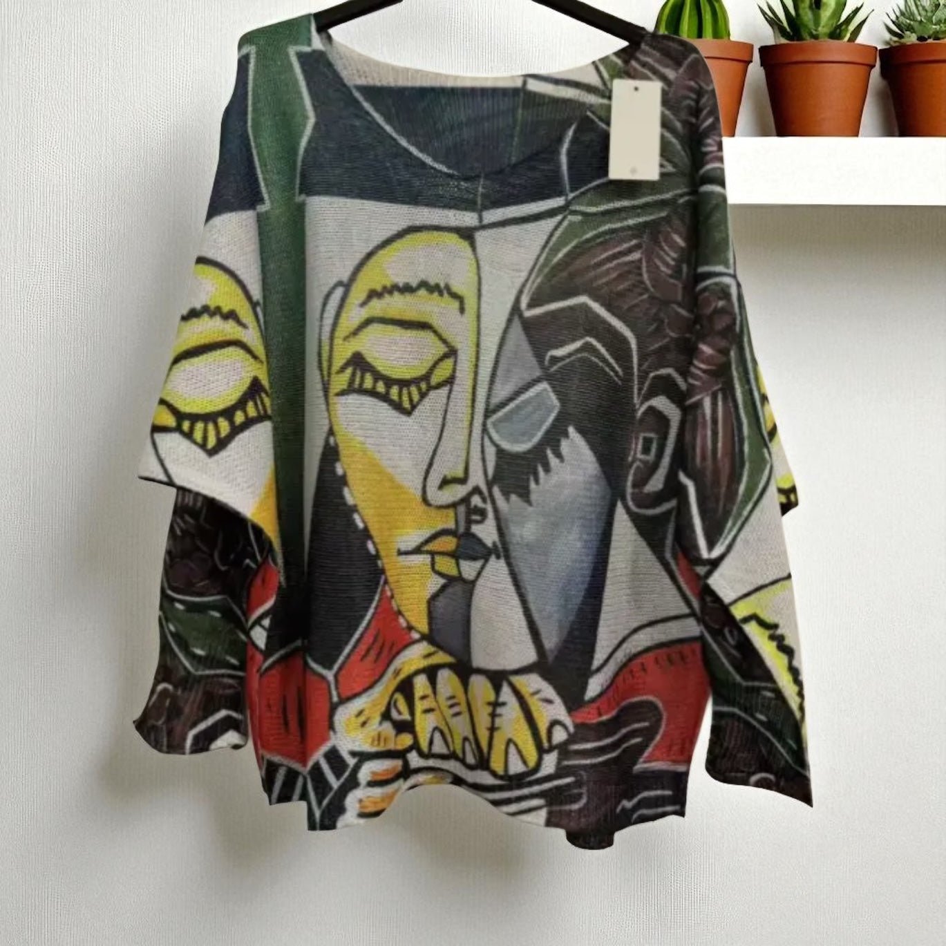 Lightweight Picasso sweater - Blue Sky Fashions & Lingerie