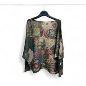 Lightweight sweater - Love Dream Hope - Blue Sky Fashions & Lingerie