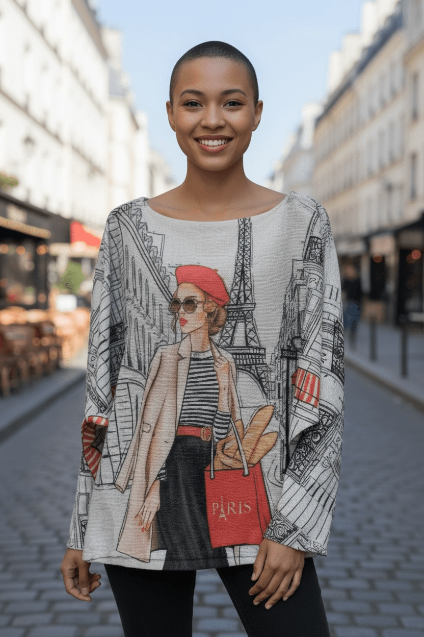 Lightweight sweater - Paris - Blue Sky Fashions & Lingerie