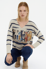 Lightweight sweater - Sneakers - Blue Sky Fashions & Lingerie