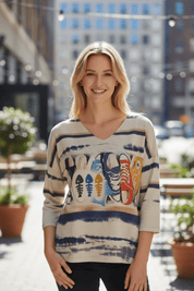 Lightweight sweater - Sneakers - Blue Sky Fashions & Lingerie