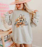 Lily Triangle Unisex Crewneck Sweatshirt | Sask Clothing - Blue Sky Fashions & Lingerie